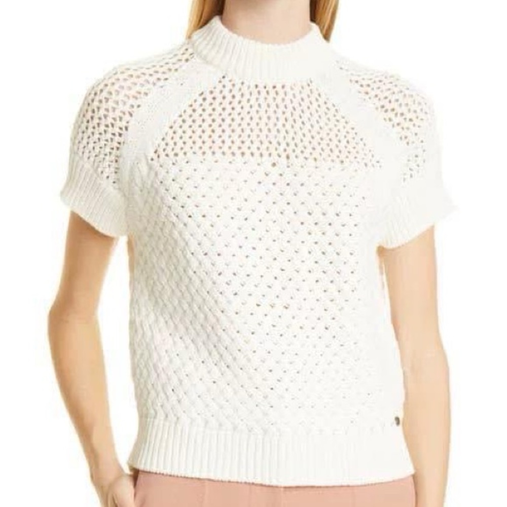 Ted Baker London STENA Basket Stitch Tank size 0